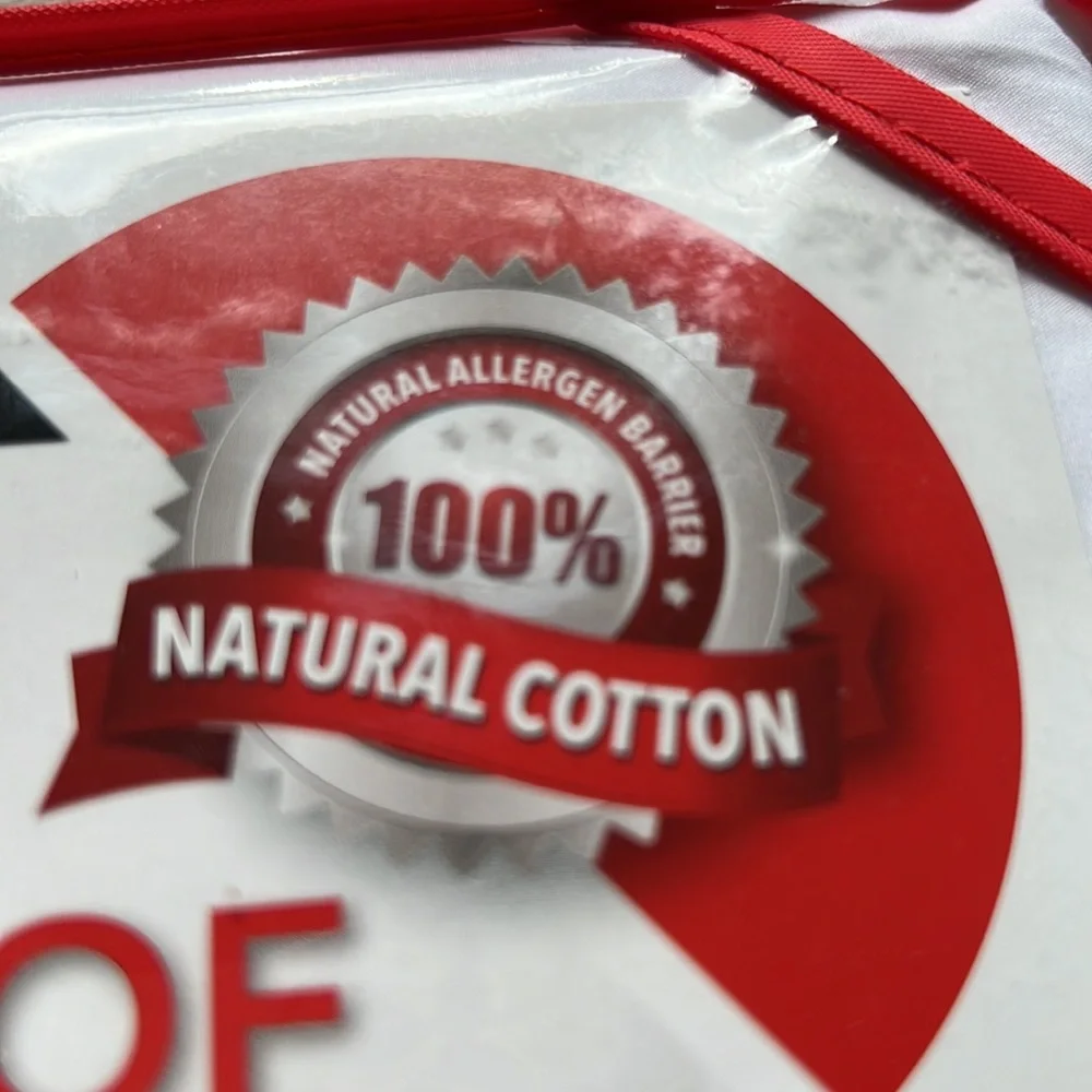 Allergen and Bed Bug Proof Mattress Cover.